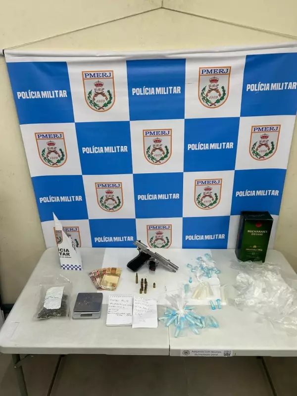 Adolescente é detido com arma e drogas em Volta Redonda: entenda o caso