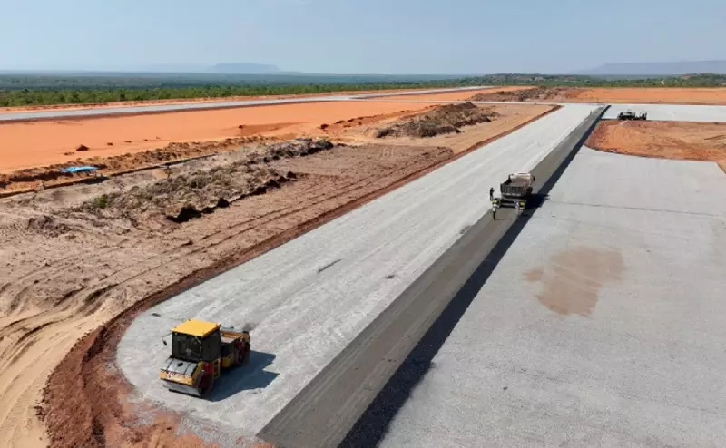 Aeroporto de R$ 20 milhões no Jalapão atinge 78% das obras e promete revolucionar turismo no Tocantins