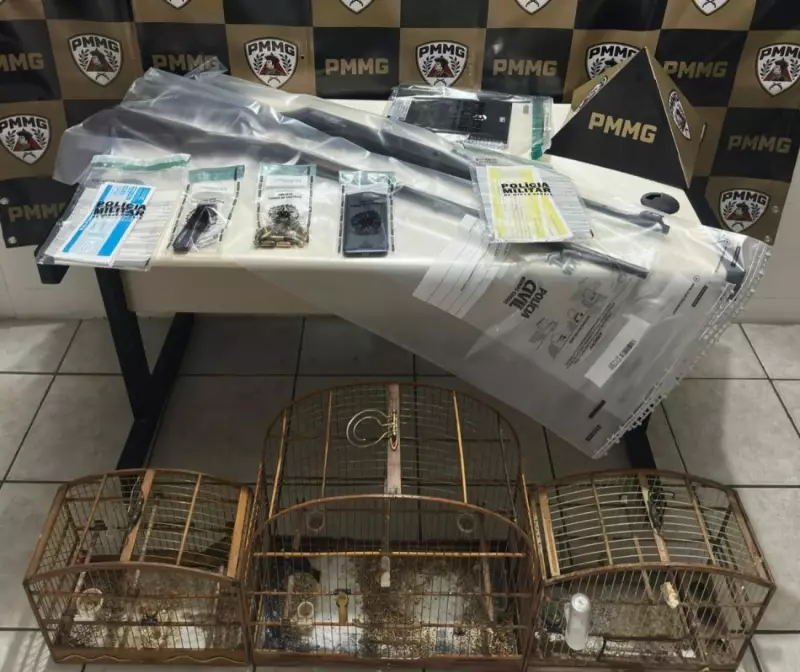 Agiotagem Armada: Homem é Preso no Vale do Aço Usando Revolver para Cobrar Dívidas