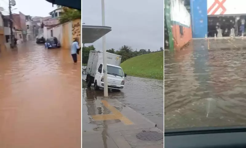 Alerta Meteorológico: Chuvas Intensas Castigam Salvador e Região Metropolitana