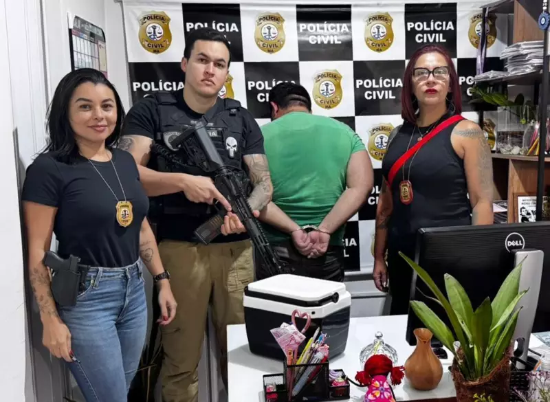 Amigo é preso por dopar e estuprar própria amiga em bar de Balsas, no MA