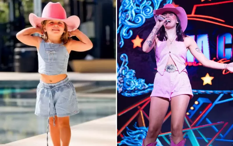 Ana Castela brilha em Portugal enquanto Maria Flor, filha de Zé Felipe, comemora aniversário com festa temática