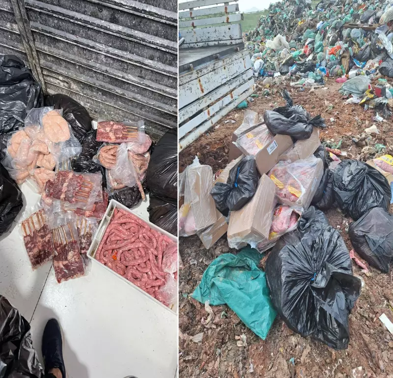 Ação da Vigilância Sanitária em Campos: 890 kg de produtos impróprios apreendidos e açougue interditado