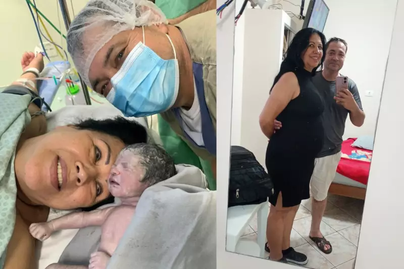 Aos 62 anos: mãe mais velha do Brasil dá à luz sexta filha e emociona com relato