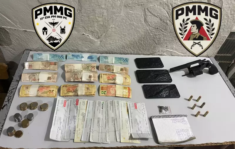 Apreensão de R$ 80 mil em Montes Claros: homem suspeito de tráfico via delivery é preso