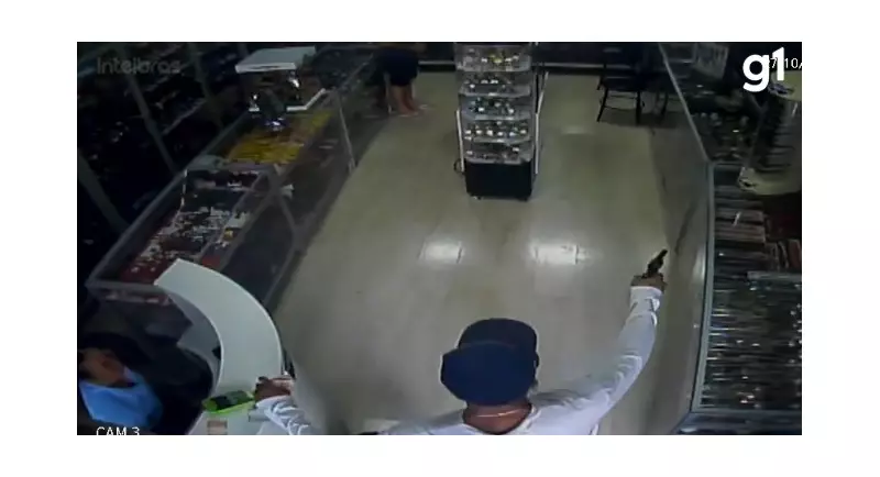 Assalto a joalheria em MT: Criminosos rendem funcionários e clientes em ação violenta; veja o vídeo