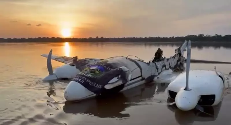 Avião de Pequeno Porte é Encontrado Destruído às Margens de Rio no Sul de Roraima: Buscas por Ocupantes em Andamento
