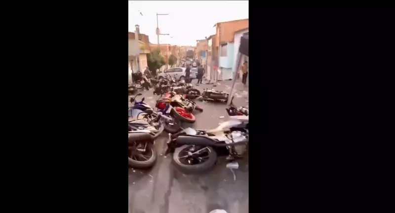 Baile Funk Vira Caos no Jabaquara: Dezenas de Motos Abandonadas em Fuga da PM