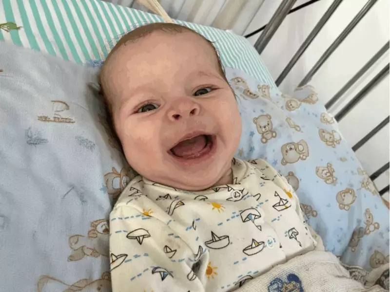 Bebê de 4 meses com cardiopatia grave é transferido em voo de emergência do Acre para SP