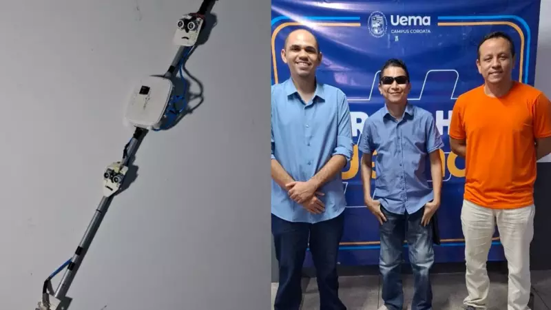 Bengala Inteligente com Sensores: Inovação da UEMA Promete Mais Segurança para Pessoas com Deficiência Visual