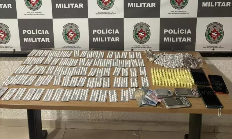 Boa Noite Cinderela: Polícia apreende mais de mil comprimidos de droga sintética em João Pessoa