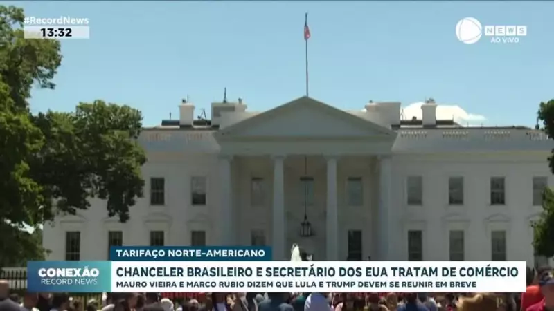 Brasil e EUA Reiniciam Diálogo Comercial: Chanceler e Secretário Americano Abrem Nova Fase nas Relações