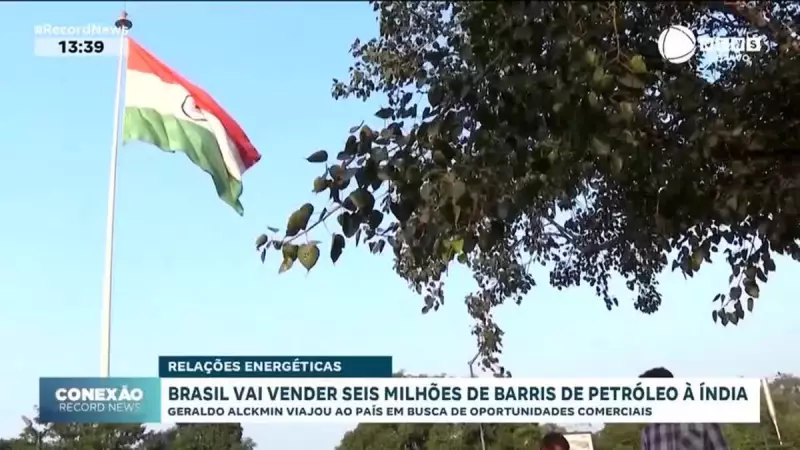Brasil Fecha Mega Negócio Petroleiro: 6 Milhões de Barris Rumo à Índia em Transação Bilionária