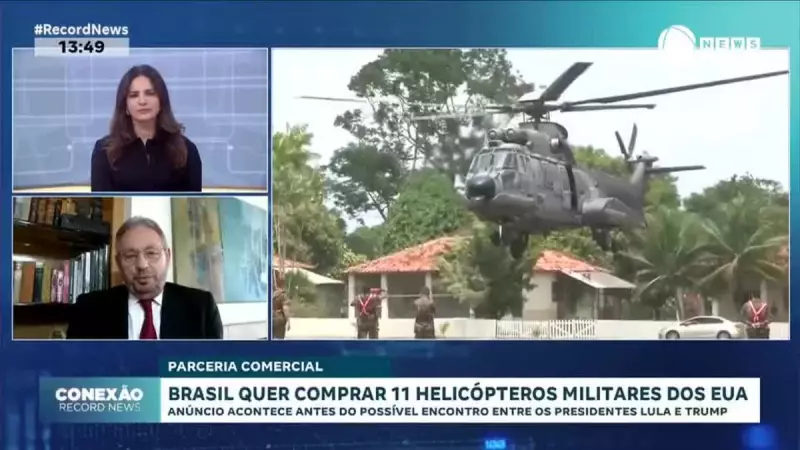 Brasil Negocia Compra de 11 Helicópteros Militares dos EUA em Acordo Bilionário