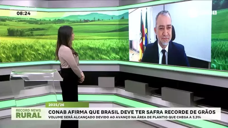 Brasil Rumo ao Topo: Conab Projeta Safra Recorde de Grãos com Aumento Surpreendente