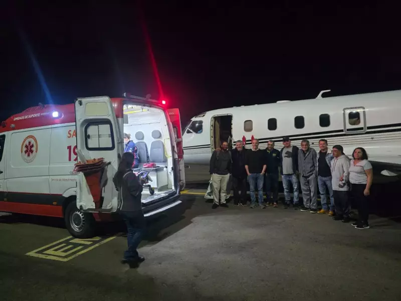 Brasileira em estado vegetativo nos EUA é resgatada por UTI aérea após mobilização nacional