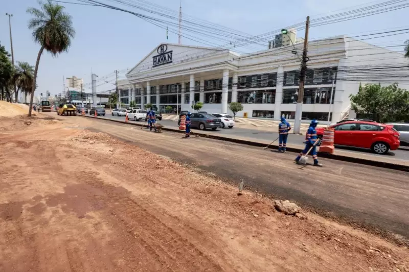 BRT avança em Cuiabá: confira os novos bloqueios parciais nas avenidas da capital