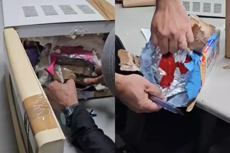 Cachorro fareja drogas escondidas em sabão em pó e micro-ondas enviados pelos Correios em MS