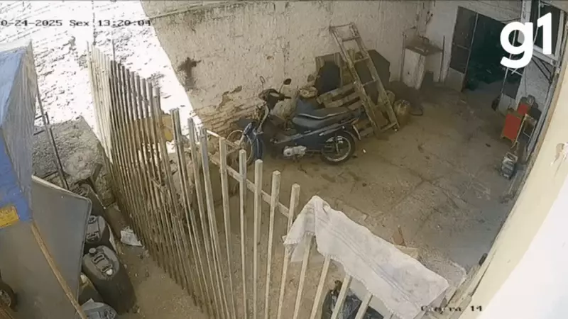 Caminhão descontrolado derruba muro de loja em MT; veja o vídeo impressionante