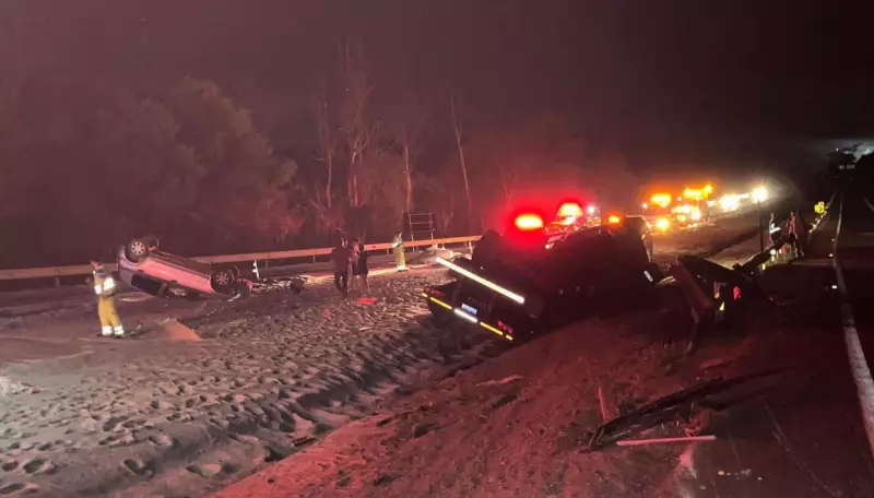 Caminhoneiro morre em acidente grave na BR-262: carga de arroz provoca capotamento de outro veículo