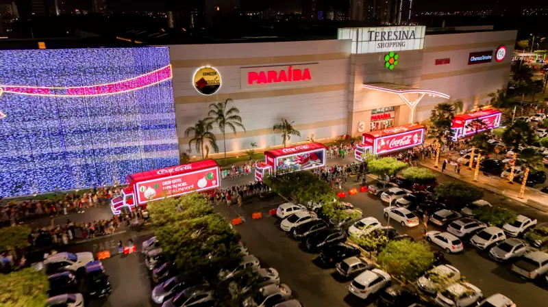 Caravana do Natal 2025: Teresina se transforma em cidade dos sonhos com decoração mágica e atrações gratuitas