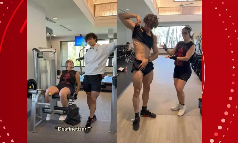 Carla Perez e Filho Unidos nos Treinos: A Incrível Preparação para Campeonato de Fisiculturismo