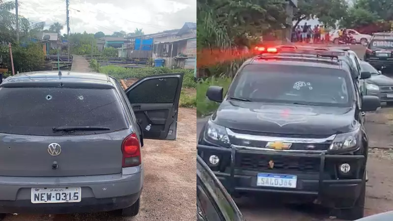 Casal é preso após sequestrar motorista de aplicativo e roubar carro em Macapá; veja o vídeo