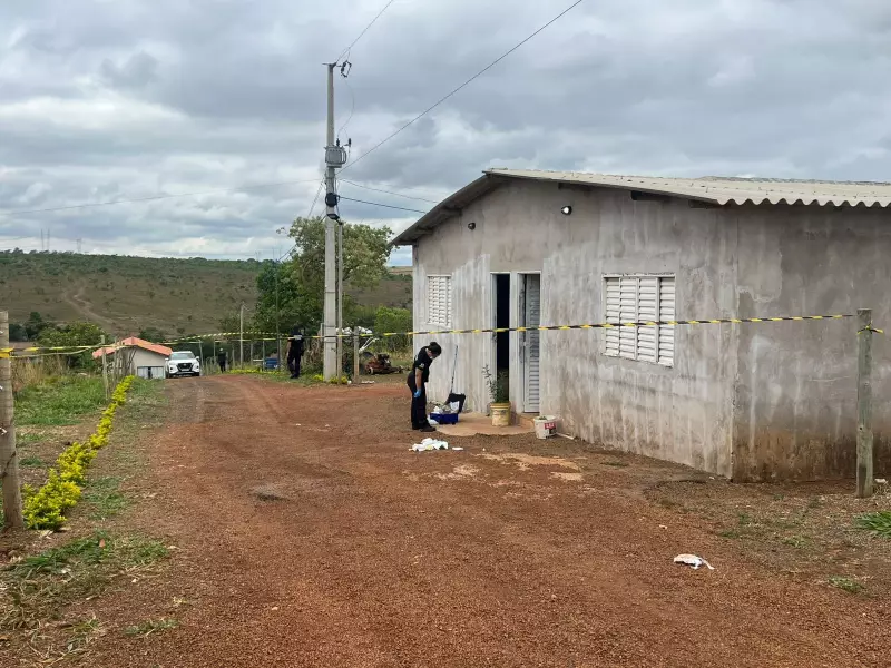 Caseiro é executado com tiro no rosto em chácara do DF; suspeitos fogem e polícia investiga