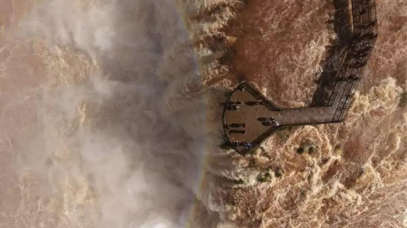 Cataratas do Iguaçu em Fúria: Volume d'Água Supera Média Histórica e Cria Cenário Majestoso