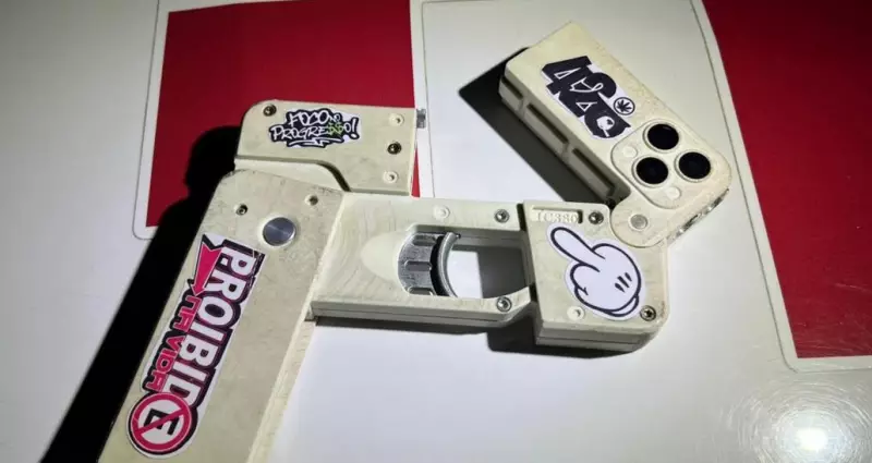 Celular que se transforma em revólver: homem é preso com dispositivo camuflado no interior de SP