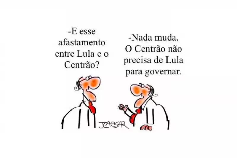 Charge de J.Caesar expõe crise política brasileira com humor ácido