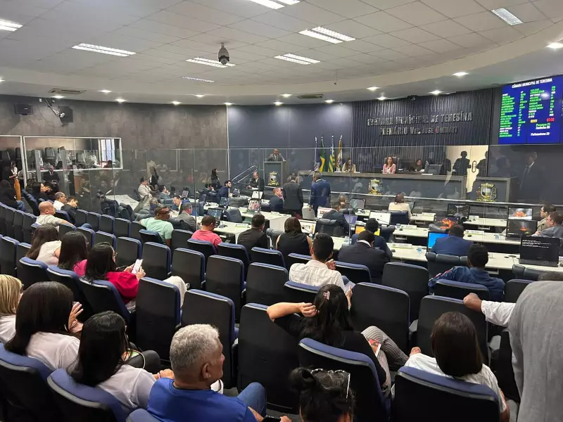 Câmara de Teresina Decide Hoje: Empréstimo de R$ 200 Mi Para Obras na Ordem do Dia