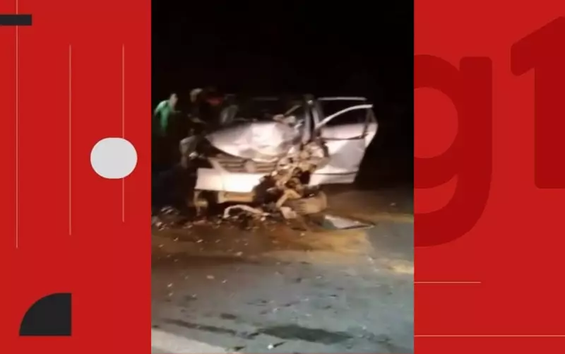 Colisão entre carro e caminhão deixa feridos na BA-502, próximo a Feira de Santana