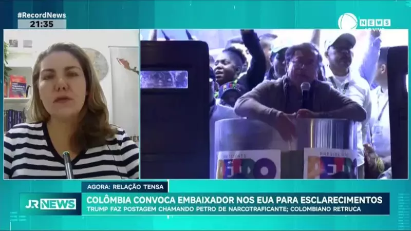 Colômbia convoca embaixador dos EUA: Crise diplomática exige explicações urgentes