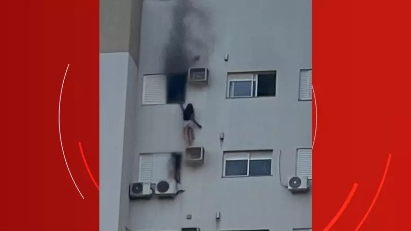 Criança de 4 anos é salva de apartamento em chamas no Paraná; estado de saúde é estável