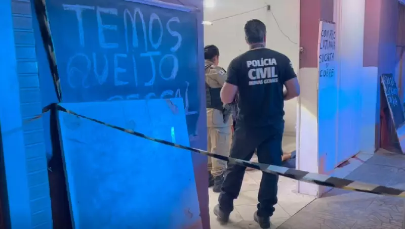 Crime Chocante em Ipatinga: Dupla em Moto Assassina Homem Dentro de Mercado