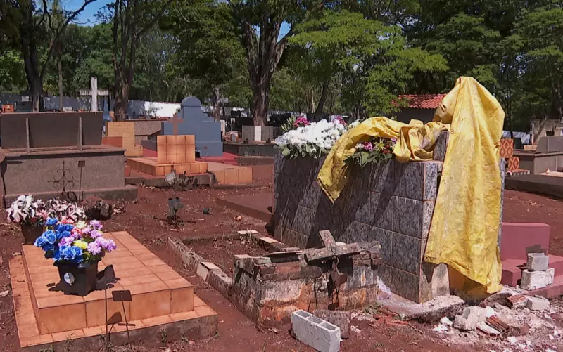 Crânios Desaparecem e Túmulos São Violados em Cemitério de Jardinópolis; Polícia Civil Investiga Caso Misterioso