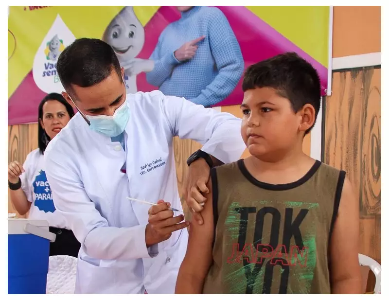 Dia D de Multivacinação na Paraíba: mais de 51 mil doses aplicadas contra sarampo e HPV