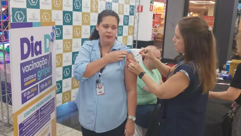 Dia D de Vacinação: Pátio Limeira Shopping será posto de saúde neste sábado