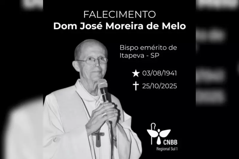 Dom José Moreira de Melo, bispo emérito de Itapeva, morre aos 84 anos: uma vida dedicada à fé