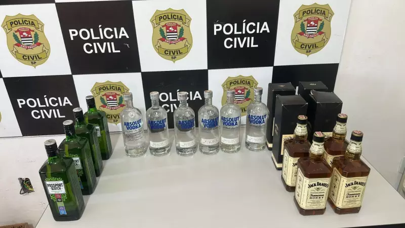 Dono de Supermercado Preso com Bebidas Falsificadas em Bauru: Operação Apreende Produtos Piratas