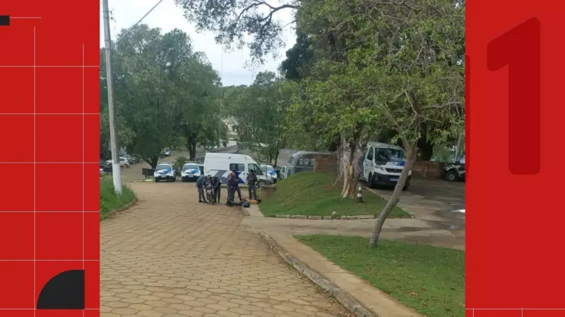 Dupla com moto roubada segue GPS e para por engano dentro de academia da PM no ES