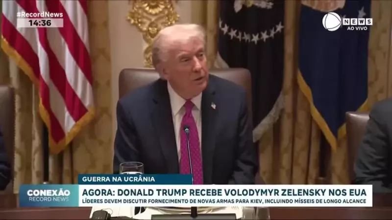 Encontro Histórico: Zelensky Desembarca nos EUA para Reunião de Alto Nível com Trump