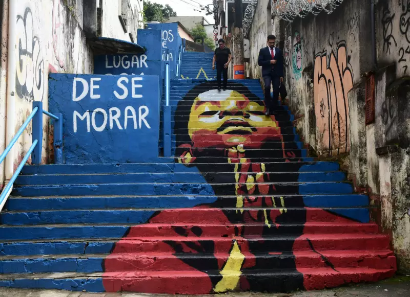 Escadaria Vira Obra de Arte: Grafiteiros Criam Novo Ponto Turístico na Periferia de Vitória