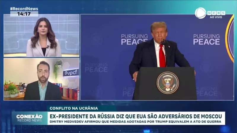 Ex-presidente russo faz declaração explosiva: 'EUA são adversários de Moscou'