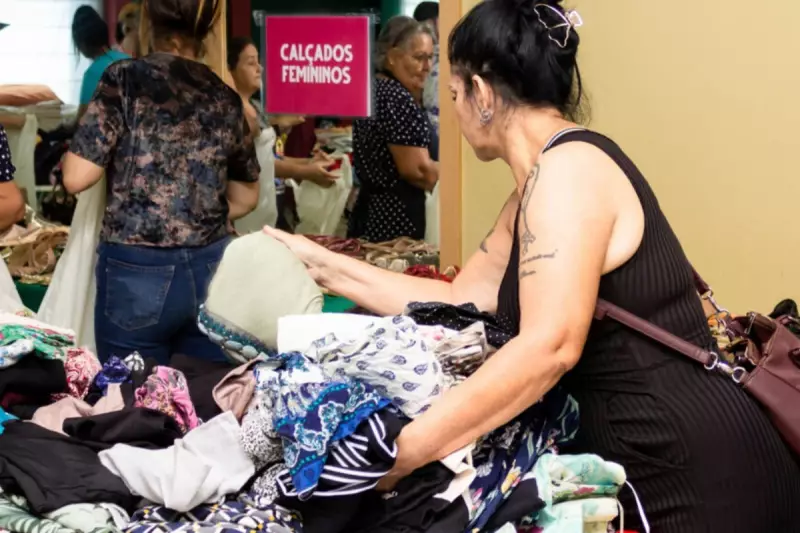 Feira Solidária em Campo Grande: Mais de 3 Mil Itens por Apenas R$ 5!
