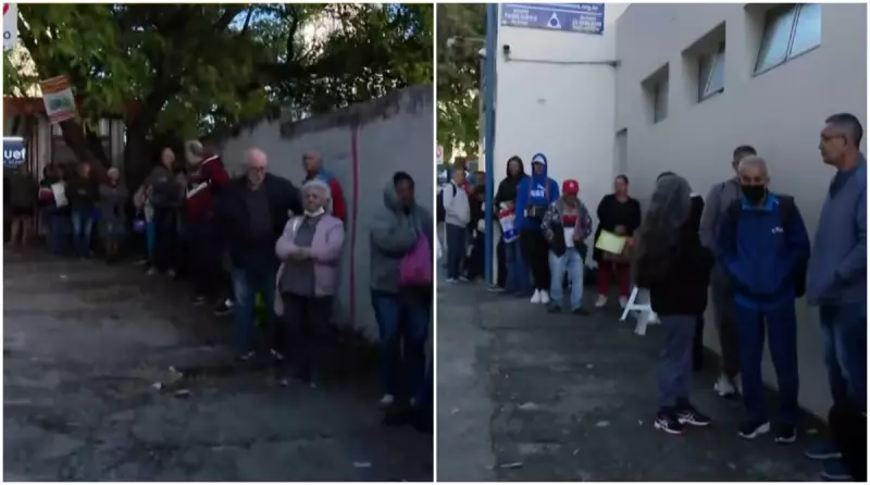 Fila Gigante em Guarulhos: Pacientes Desesperados por Remédios de Alto Custo