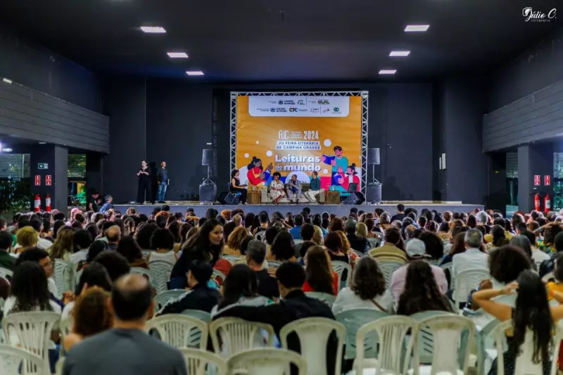 FLIC 2025: Programação Completa da Feira Literária Internacional de Campina Grande é Divulgada