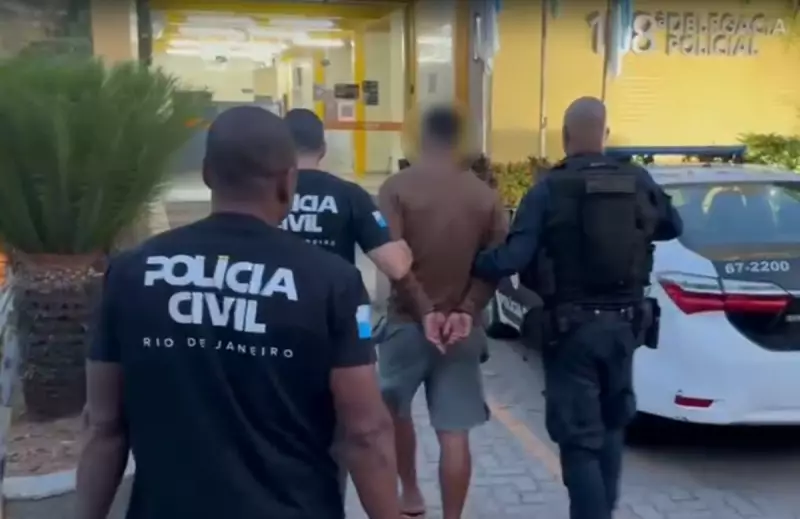 Foragido da Justiça por Violência Doméstica é Capturado em Três Rios após Intensa Busca Policial