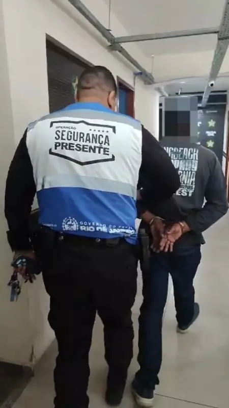 Foragido por estupro de vulnerável é capturado pela polícia em Volta Redonda